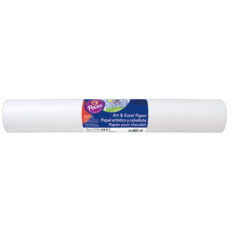 Easel Roll Super Value 18x75 Wht