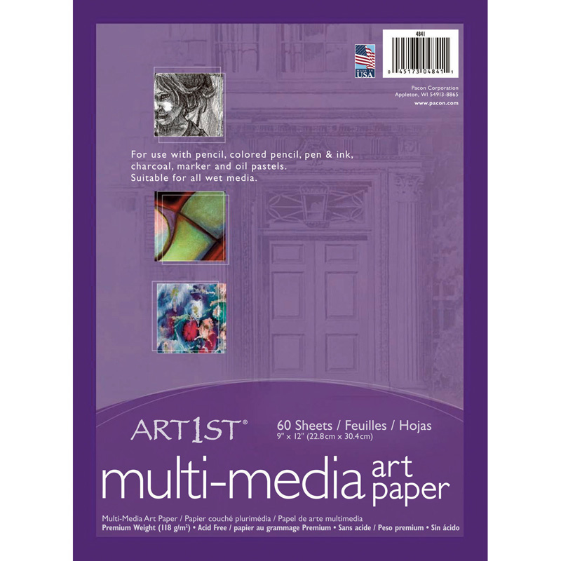 (6 Pk) Art1st Multi Media Art 9x12