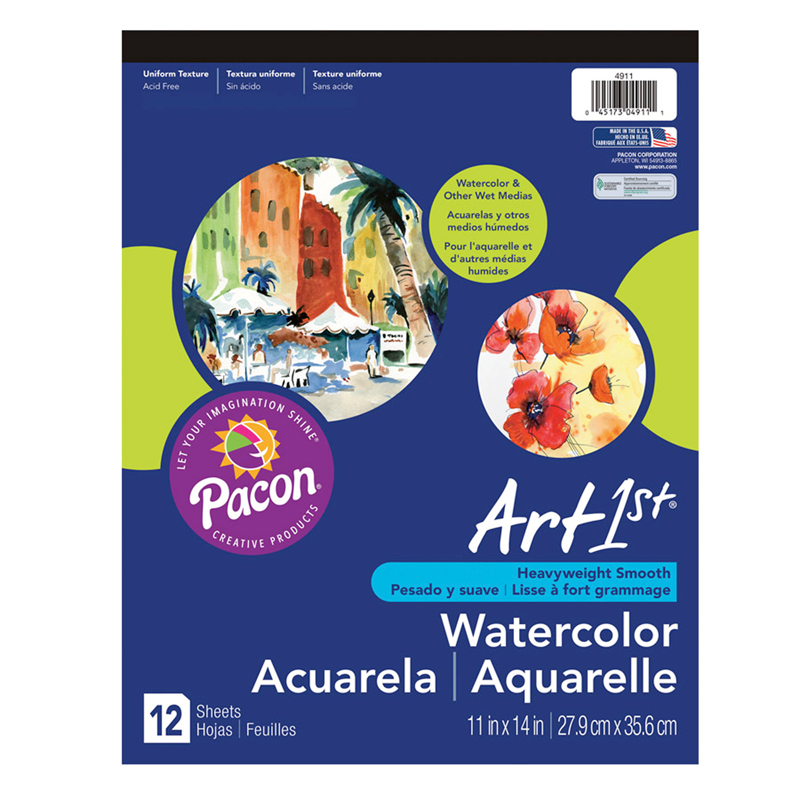 Art1st Watercolor Pad 11x14 12 Sht