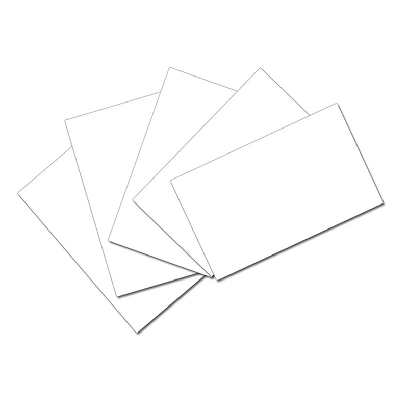 White 3x5 Unruled Index Cards 100pk