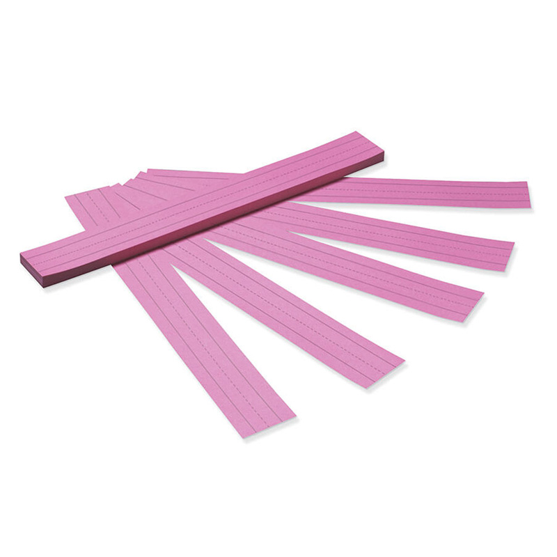 (6 Pk) Sentence Strips Pink