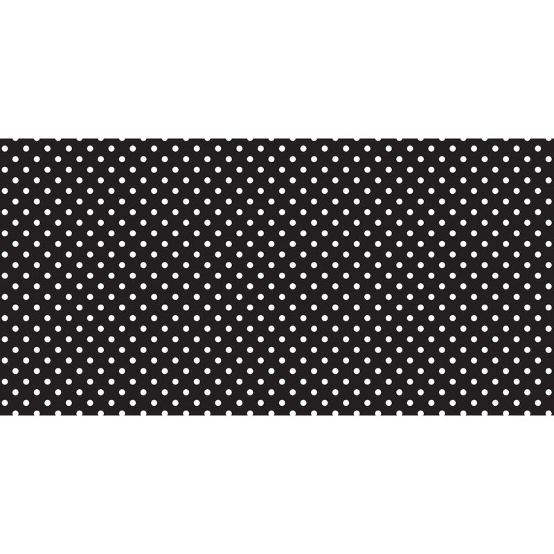 Fadeless 48x50 Classic Dots Black