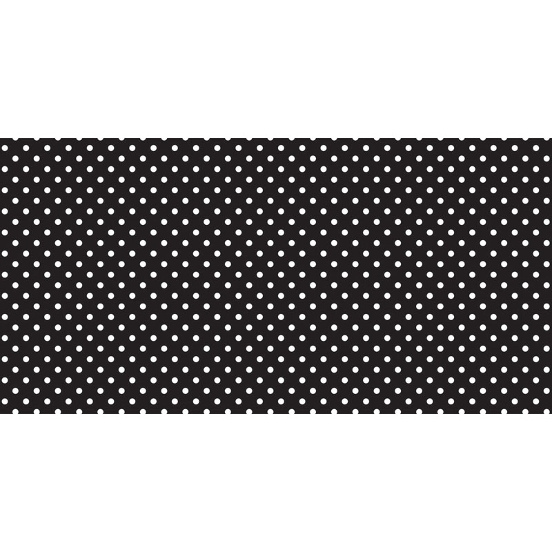 Fadeless 48x50 Classic Dots Black