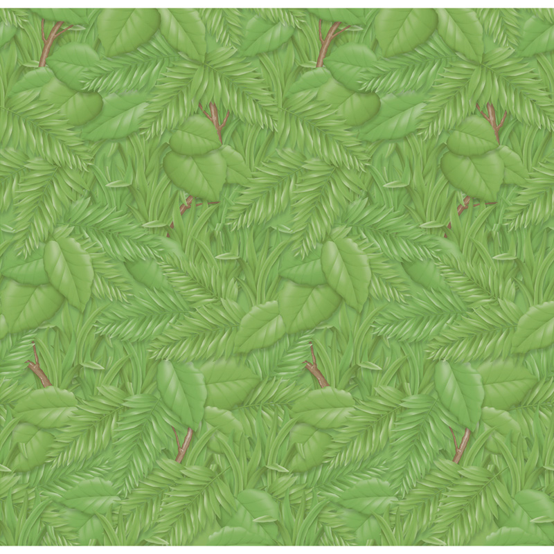 Fadeless 48x50 Rl Tropical Foliage