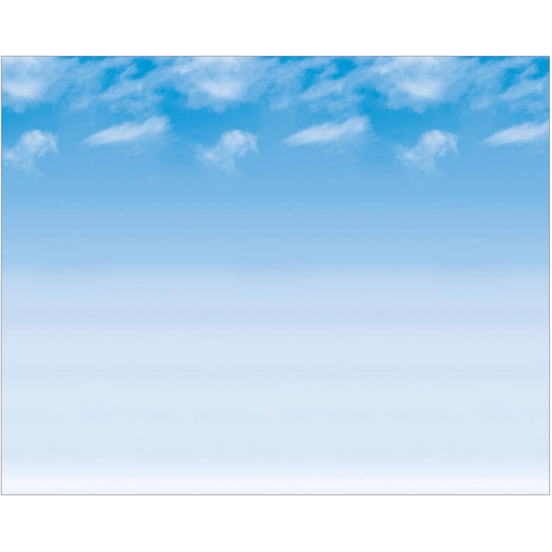 Fadeless 48x12 Wispy Clouds 4rls