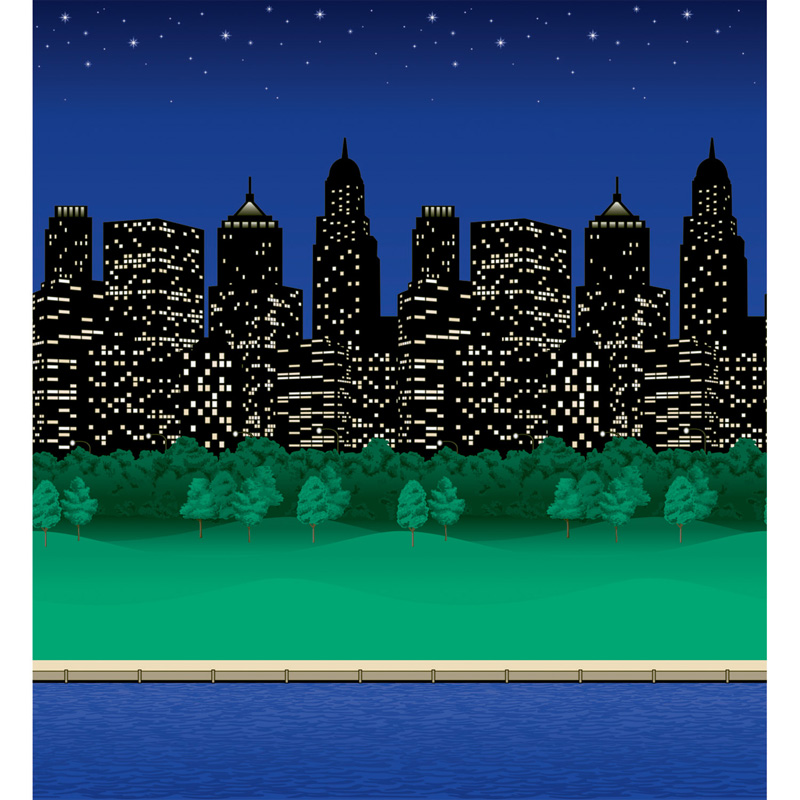 Fadeless 48x50 City Lights Roll