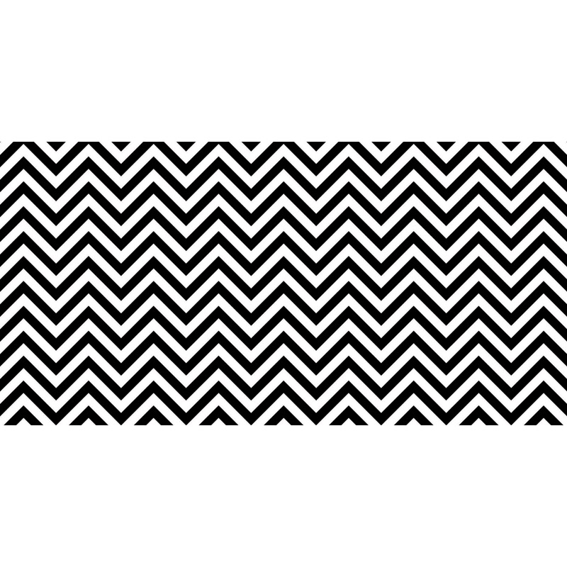 Fadeless 48x50ft B&W Chevron Design