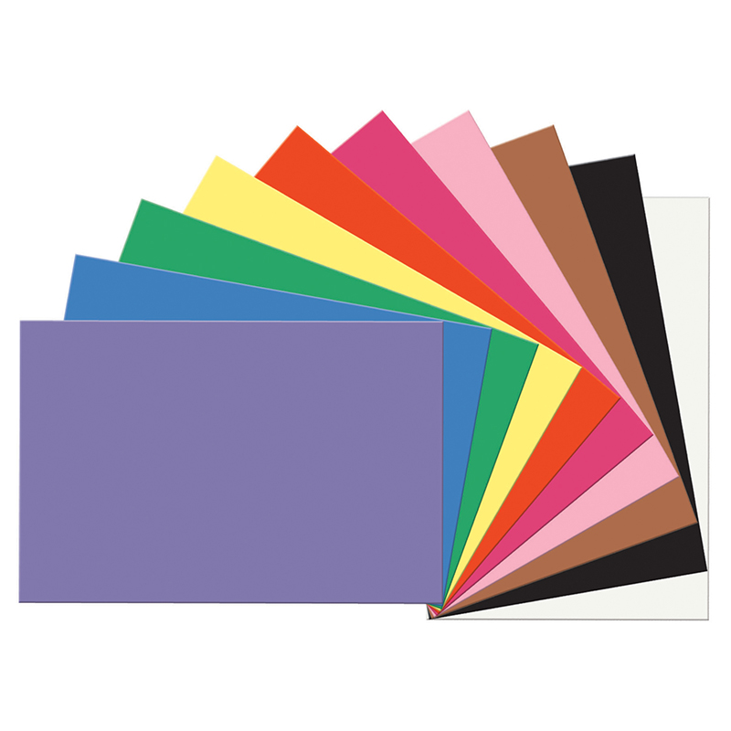 (5 Pk) Construction Paper Asst