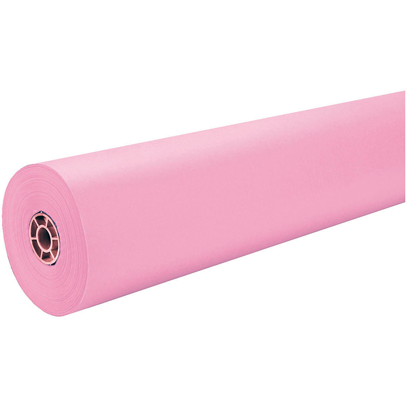 Rainbow Kraft Roll 100ft Pink