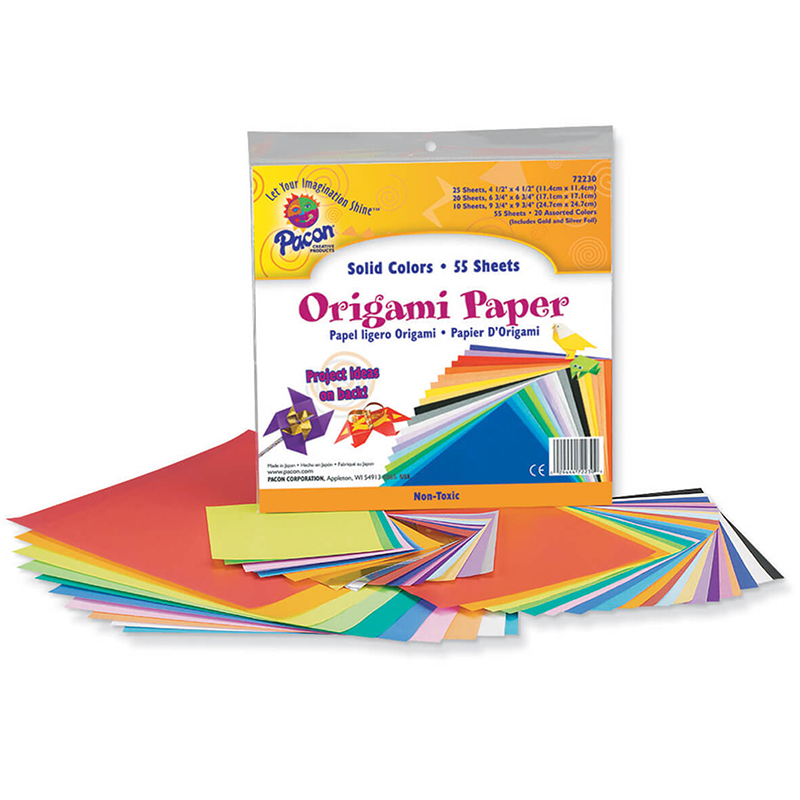 (3 Pk) Origami Asst Paper 9x9