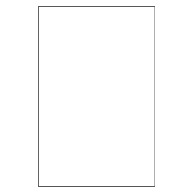 (3 Pk) Plastic Art Sheets 11x17 Wht