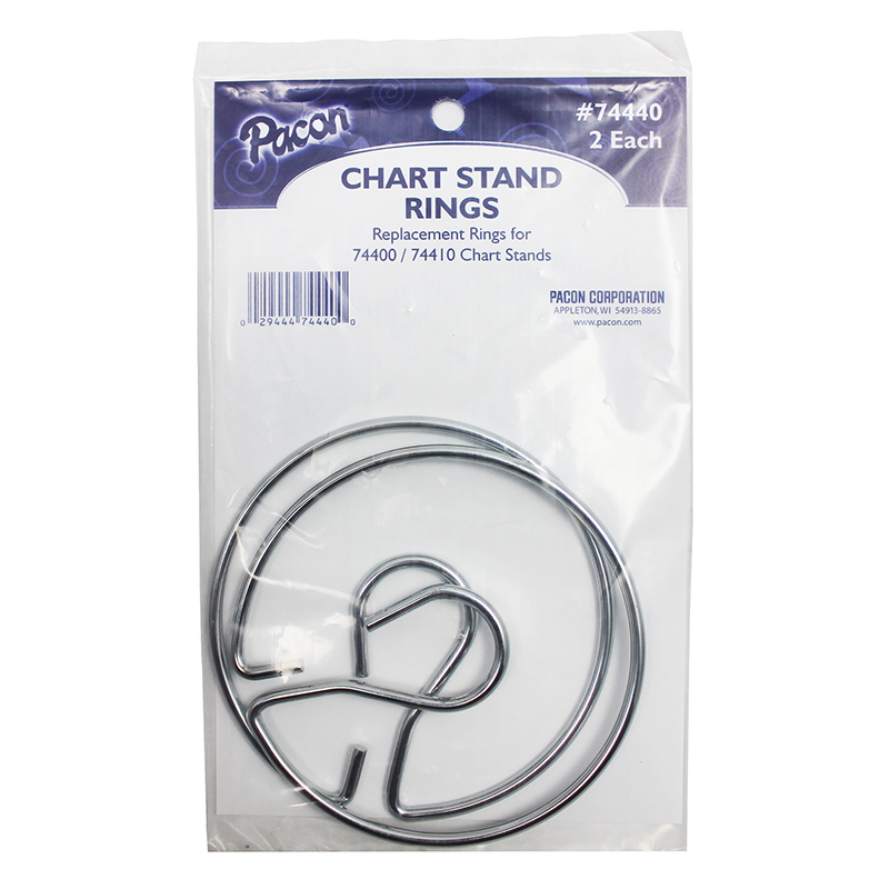 (3 Ea) Chart Stand Rings 2 Per Pk