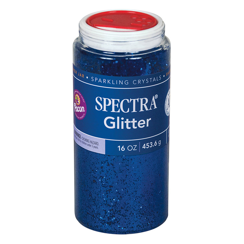 (2 Ea) Glitter 1lb Blue