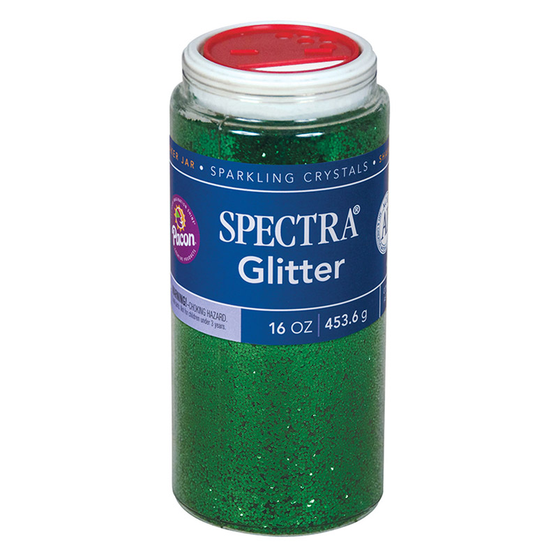 (2 Ea) Glitter 1lb Green
