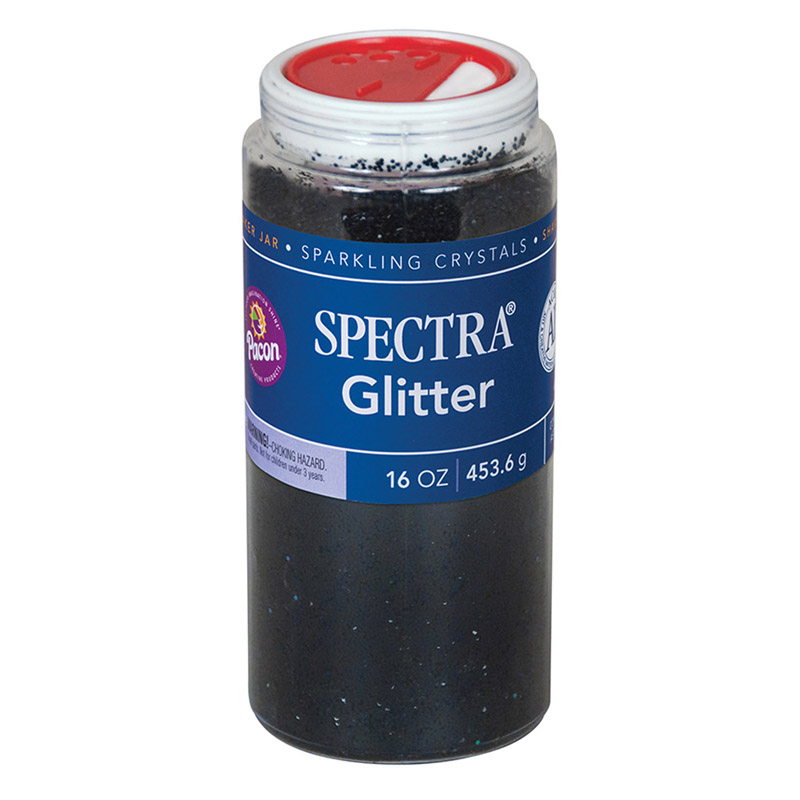 (2 Ea) Glitter 16oz Black