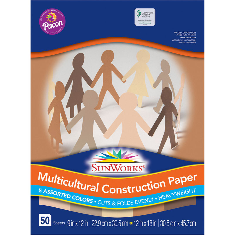 (10 Pk) Multicultural Construction