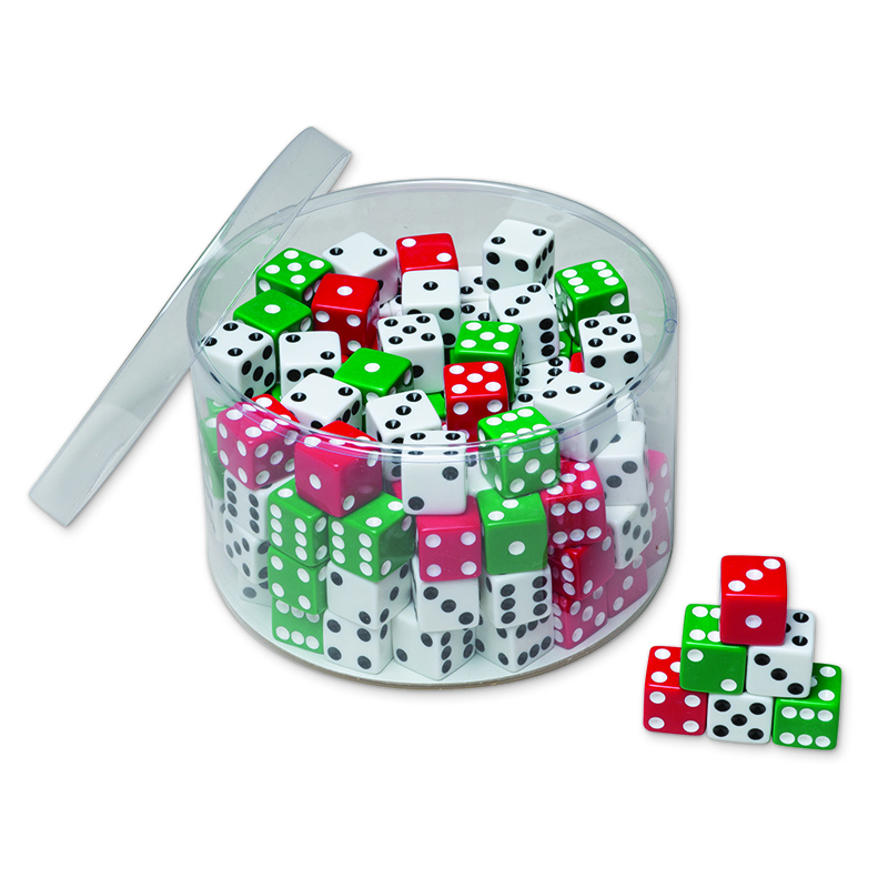 Drum Of Dice 144 Pcs