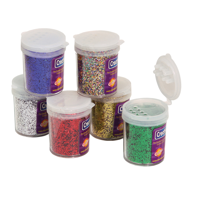 (2 Pk) Glitter Asst 3/4oz Colors