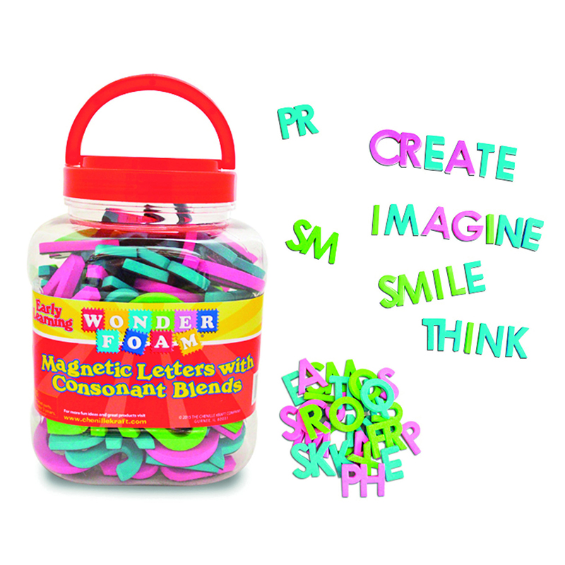 (2 Ea) Wonderfoam Magnetic Letters