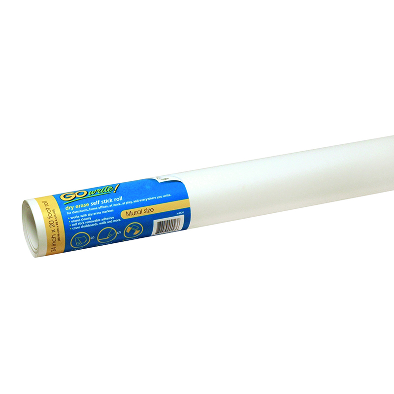 Gowrite 24in X 20ft Dry Erase Roll