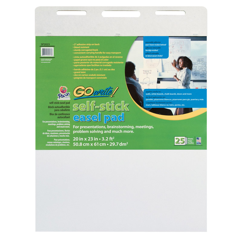 Gowrite Self-Stick Easel Pad