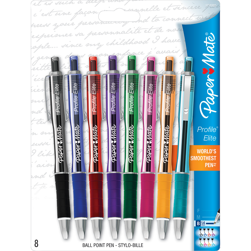 (2 Pk) Papermate Profile Elite Pens