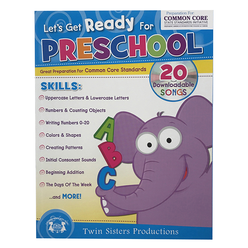 Ready For Pre K Bind Up Workbook