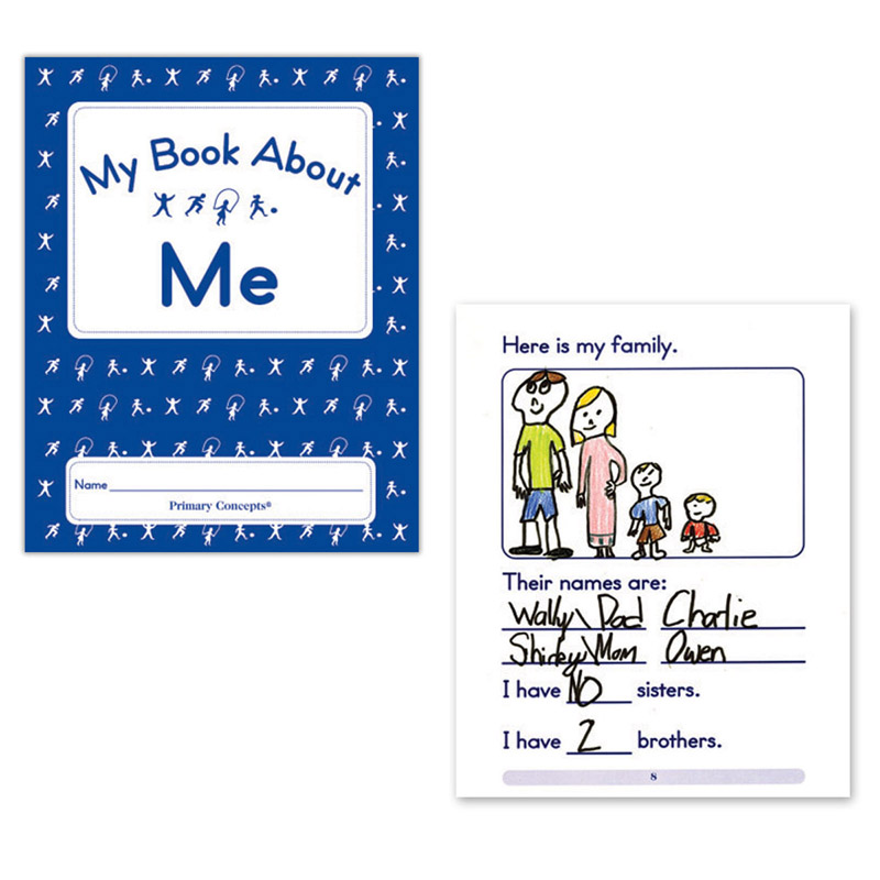 My Book About Me Set Of 20