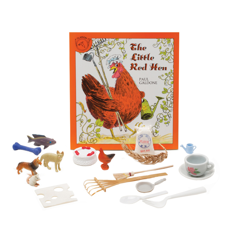 The Little Red Hen 3d Storybook