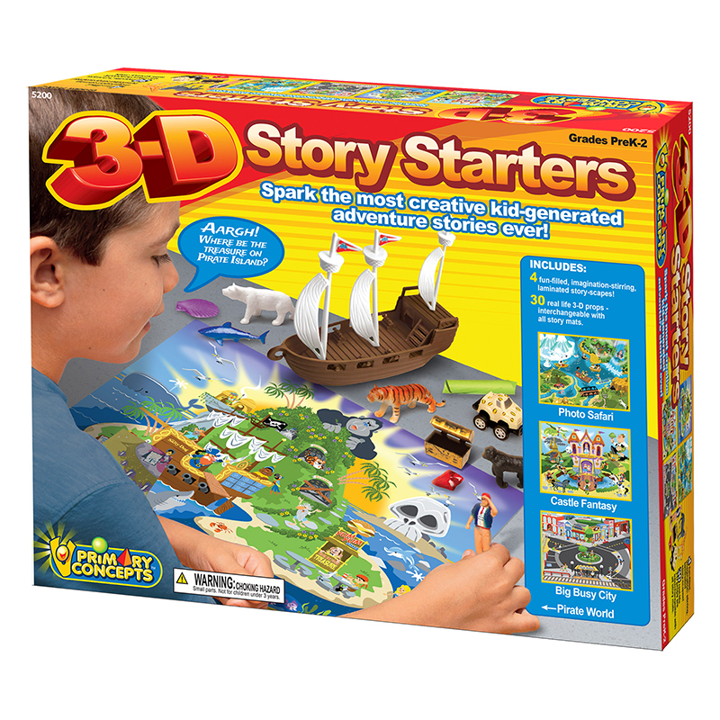 3d Story Starters