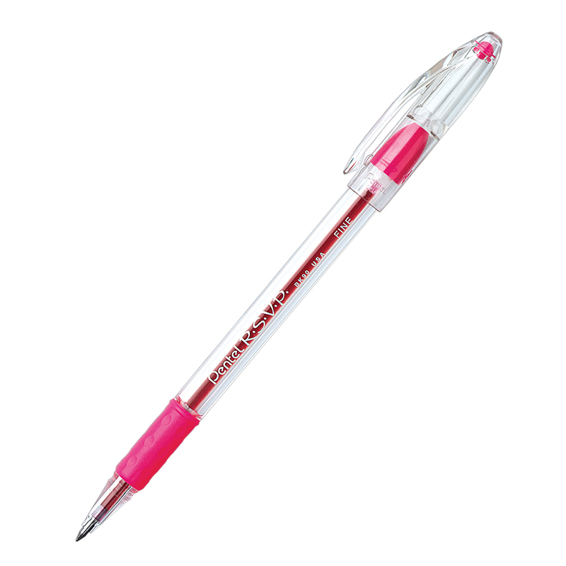 (36 Ea) Pentel Rsvp Pink Fine Point