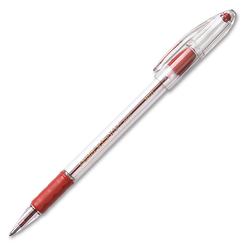 Pentel Rsvp Red Med Point Ballpoint