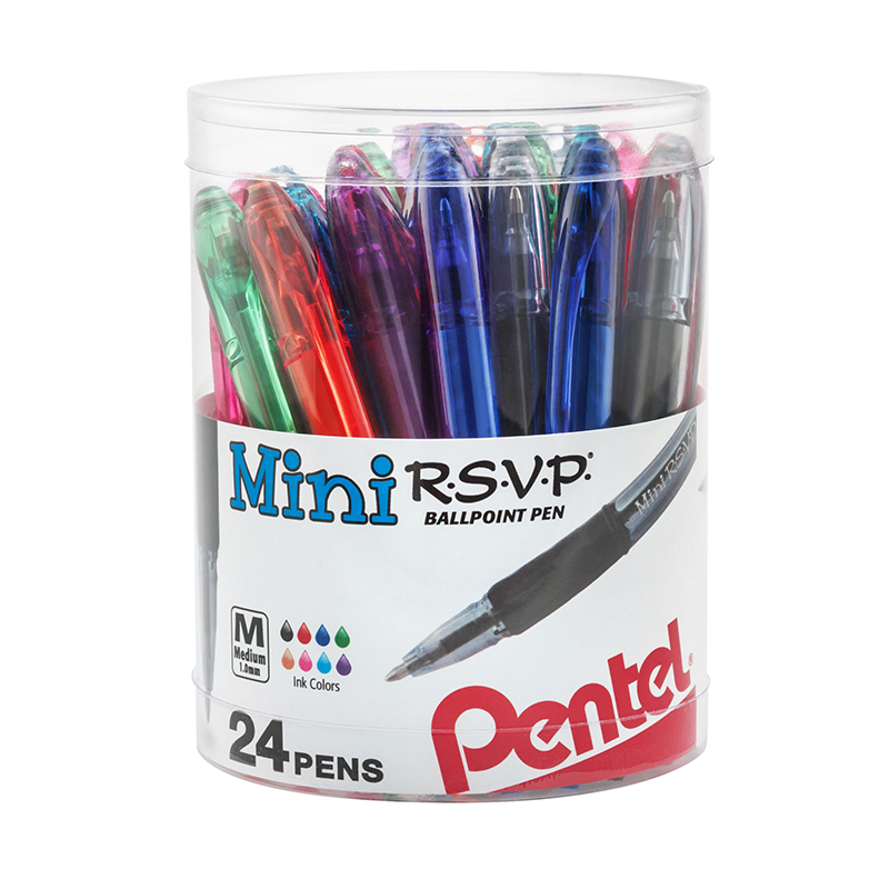 24pk Rsvp Mini Ballpoint Pens