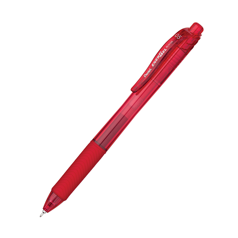 Energel X Red 0.5mm Retractable