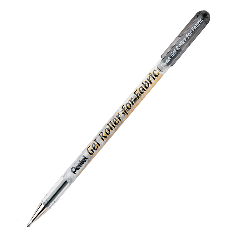 Pentel Black Gel Roller For Fabric