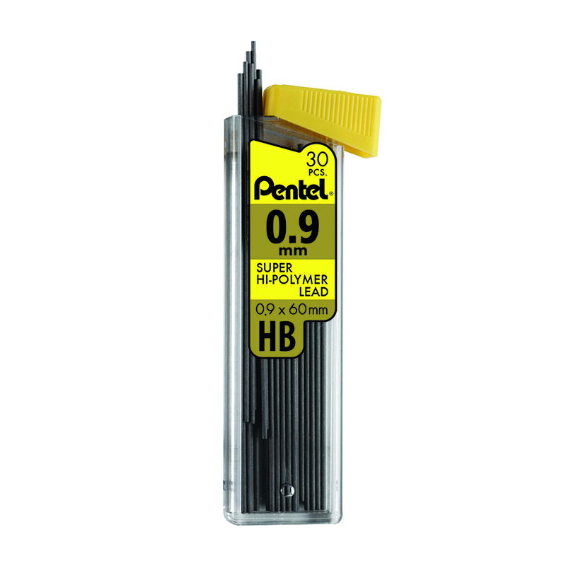 Super Hi Polymer Lead Refill 0.9mm