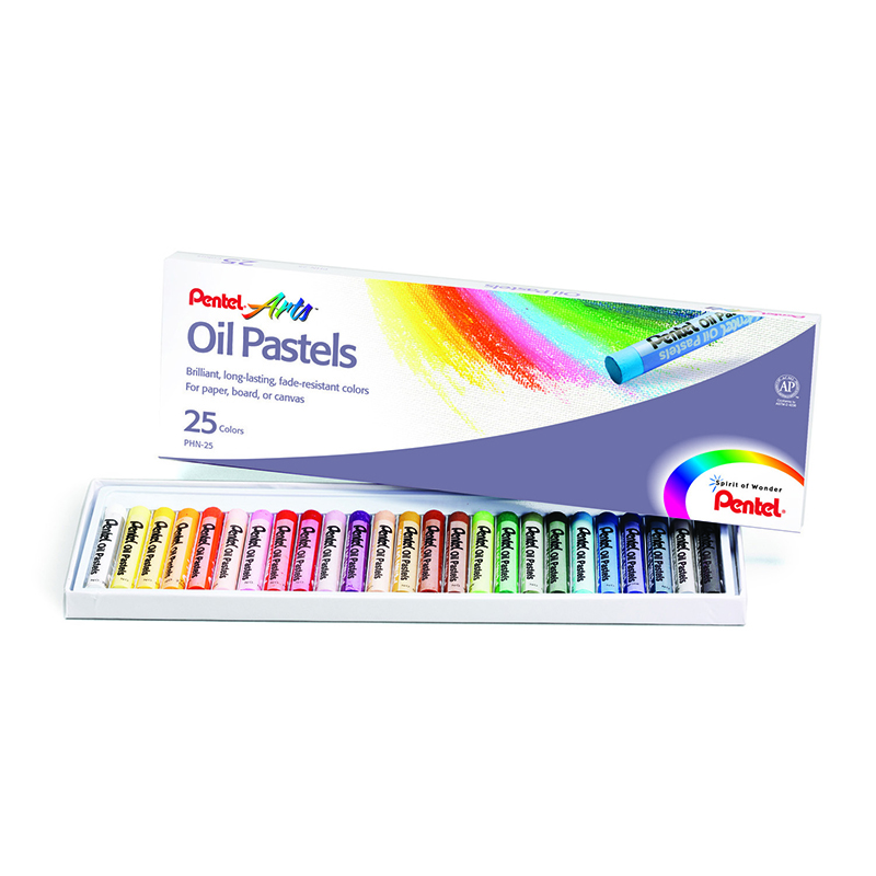 (6 Bx) Pentel Oil Pastels 25 Per Pk