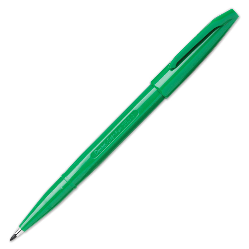 Pentel Sign Pen Green