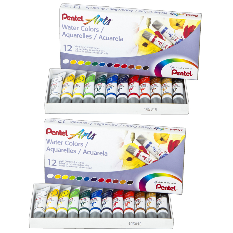 (2 St) 12 Color Pentel Arts