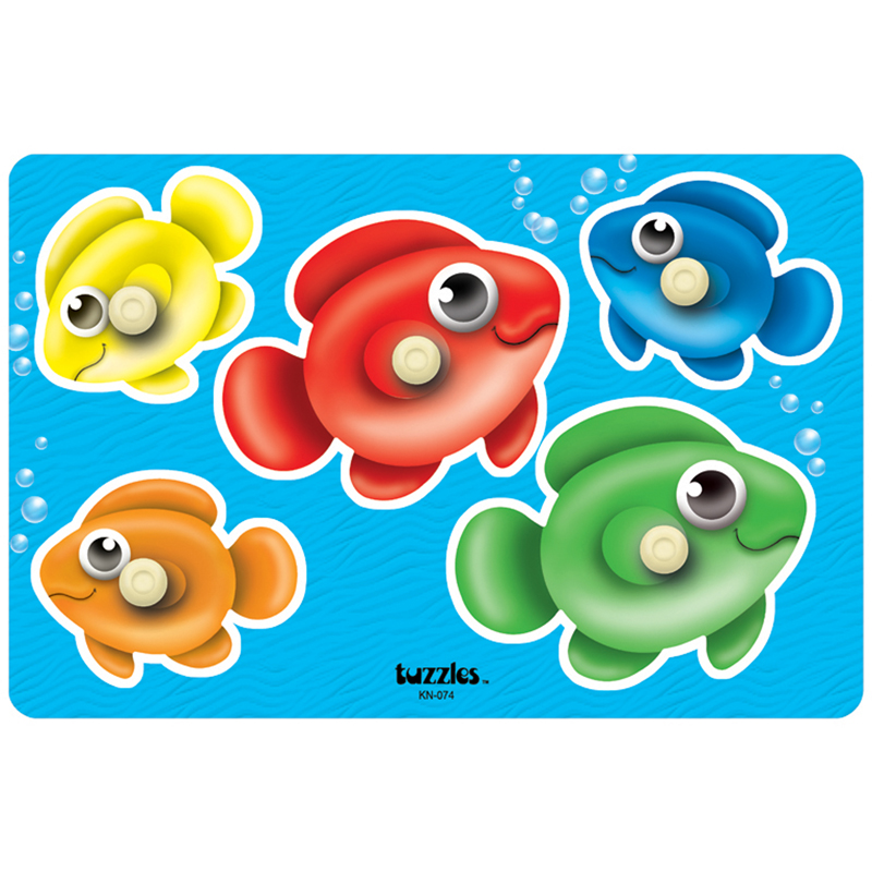 Bubble Fish Peg Puzzle