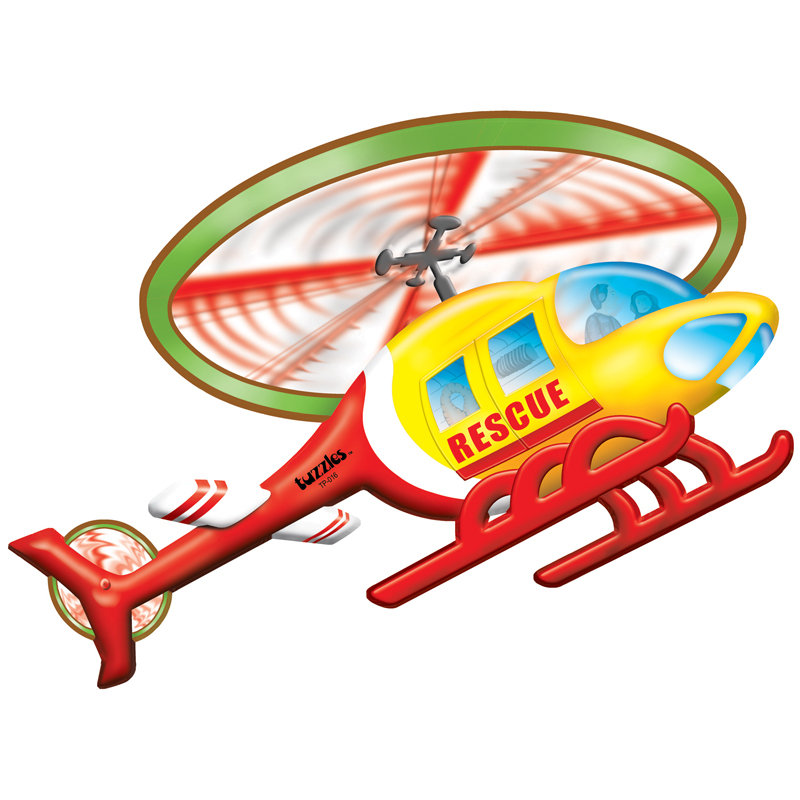 Rescue Helicopter Floor Puzzle