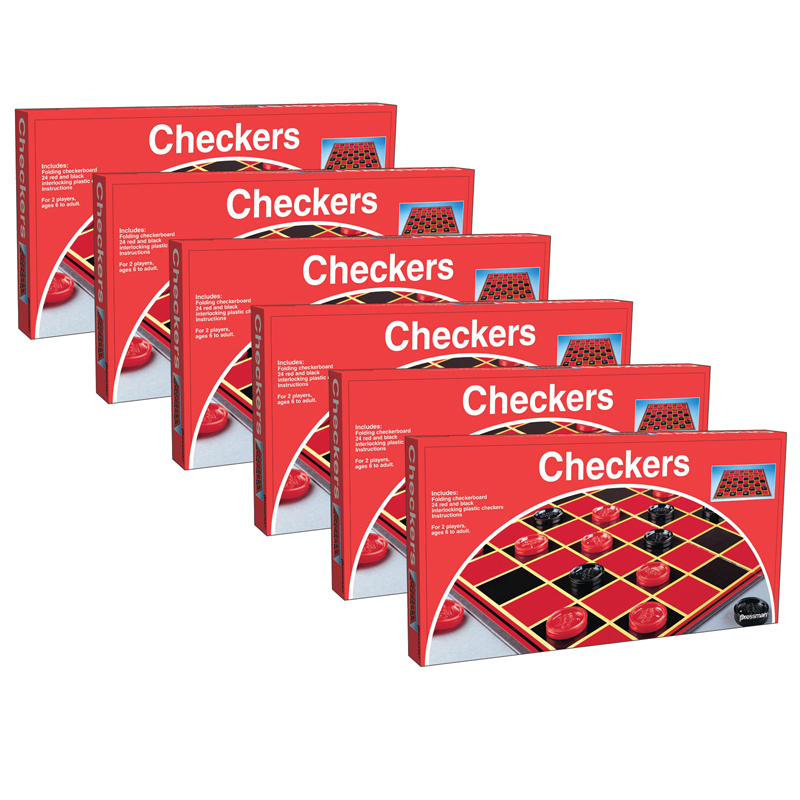 (6 Ea) Checkers