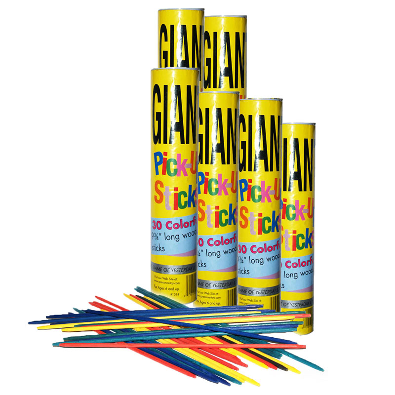 (6 Ea) Giant Pick-Up Sticks