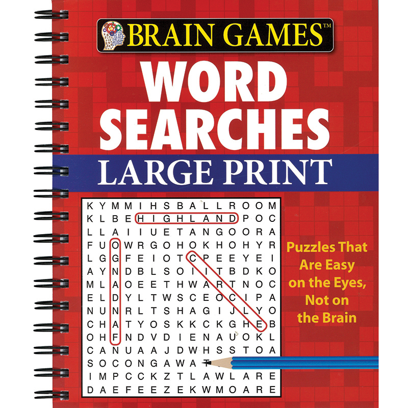 Brain Games Word Searches Large