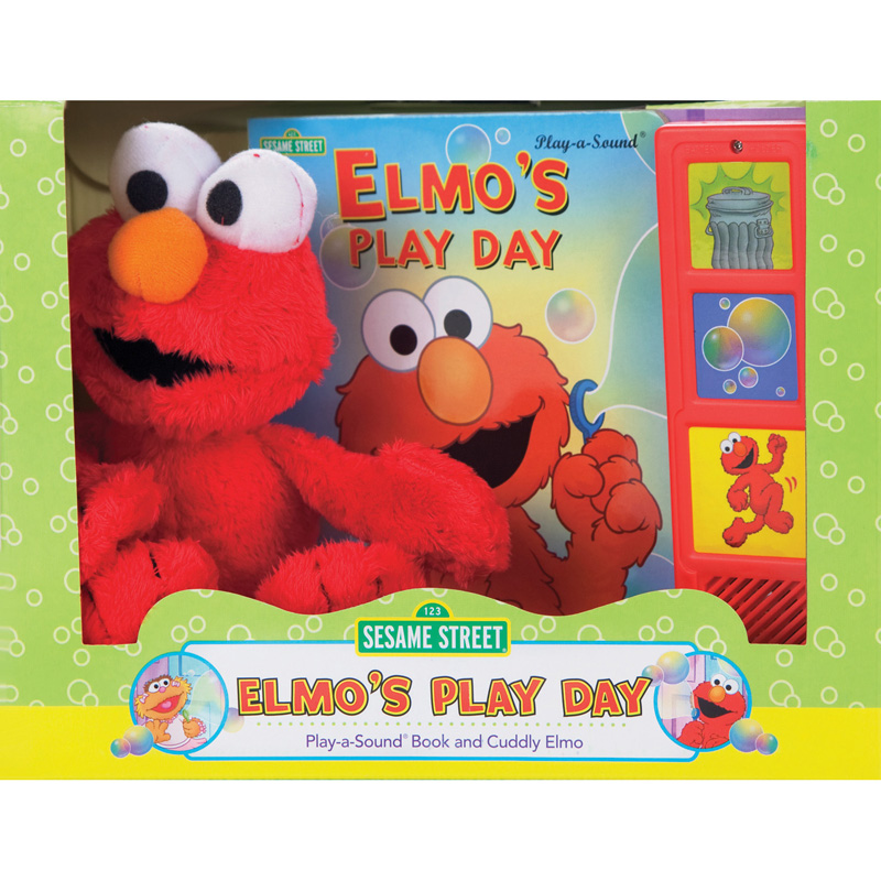 Sesame Street Book Box And Plush