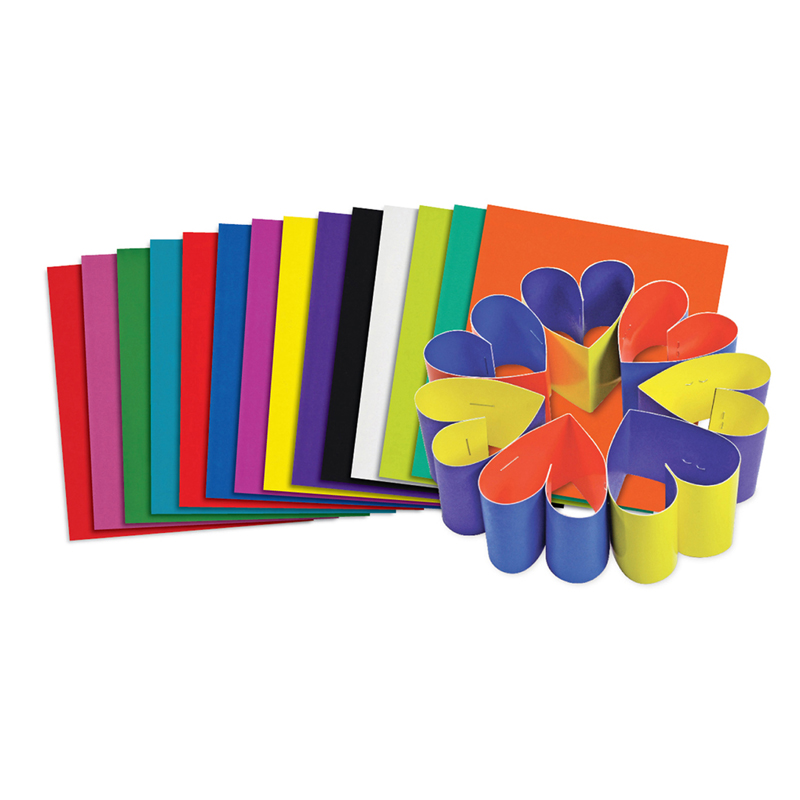 (2 Pk) Roylco Double Color Card
