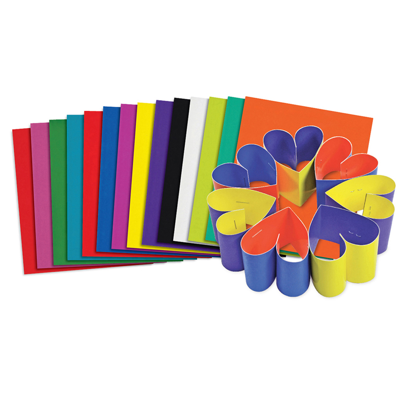 Roylco Double Color Card Sheets