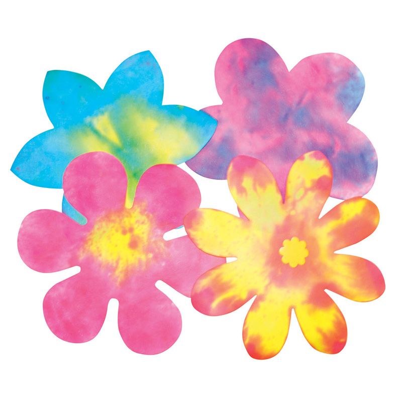 Color Diffusing Flower 80/Pk