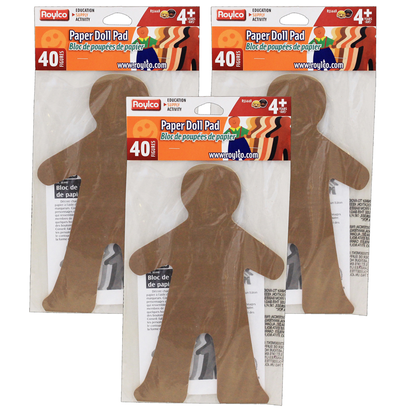 (3 Ea) Paper Doll Pad