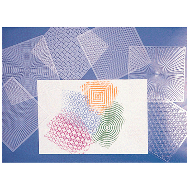 (3 Pk) Optical Illusion Rubbing